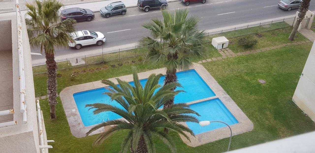 Depto 1Ra Linea Frente Al Mar Condominio Palmar 4P La Serena Bagian luar foto